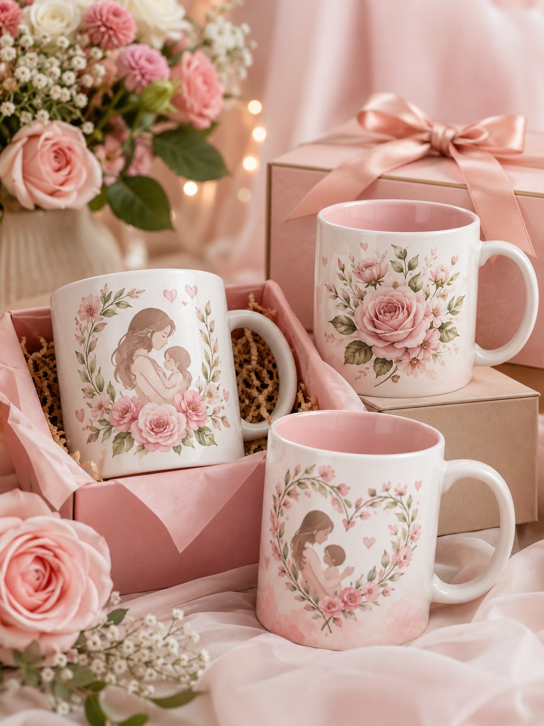 Amostra de arte para personalizado: Dia das Mães