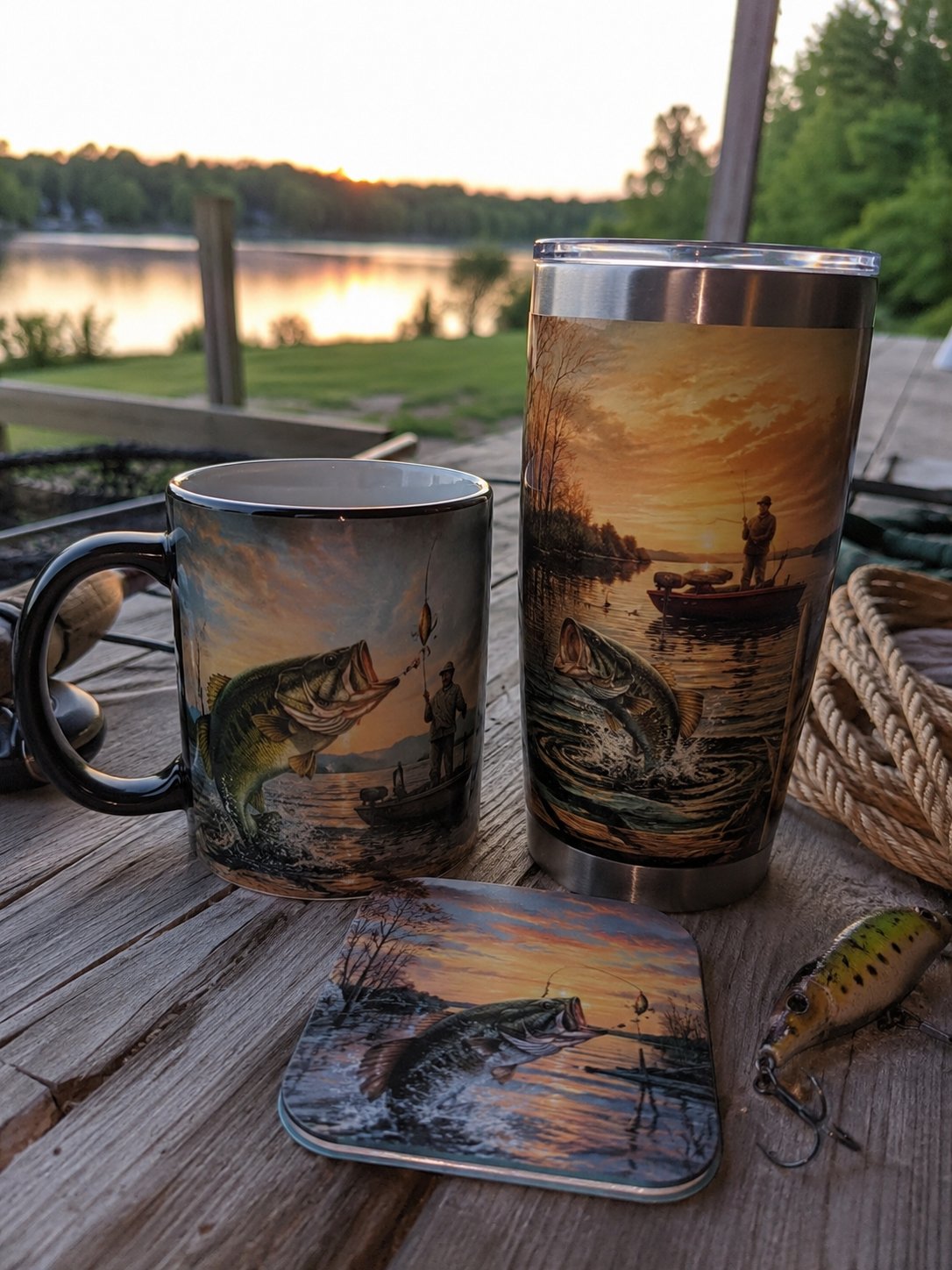 Amostra de arte para personalizado: Pesca